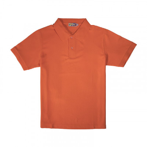 透氣短袖Polo-Shirt - OH2472/螢光橙